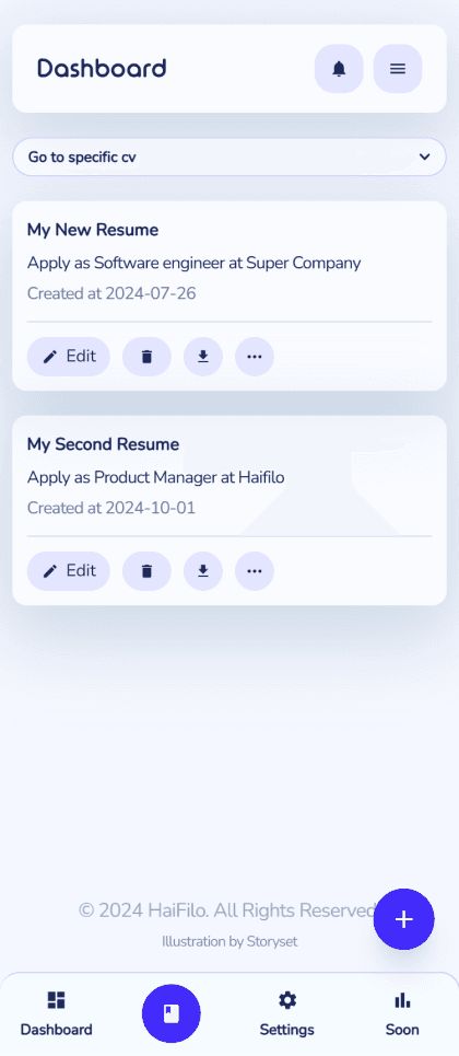 Simplify Resume Creation image